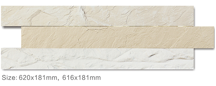 Modified Clay Wall Panels Artificial Natural Stone Wall Cladding