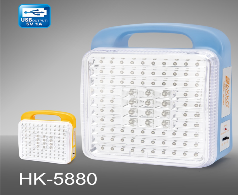 hand-held long standby emergency light