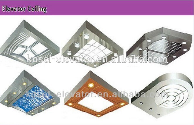 Elevator cabin guide rail/elevator cabin design guide rail from China elevator parts manufacturer