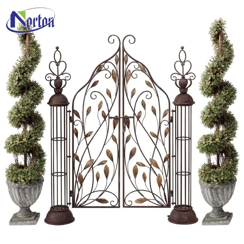 Hot sale high quality wrought iron gate for sale NTBM-067A