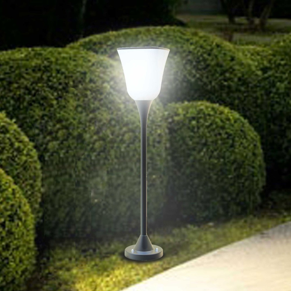 LED light manufacturer white led light factory low price pathway waterproof IP65 outdoor solar gate post pillar lights