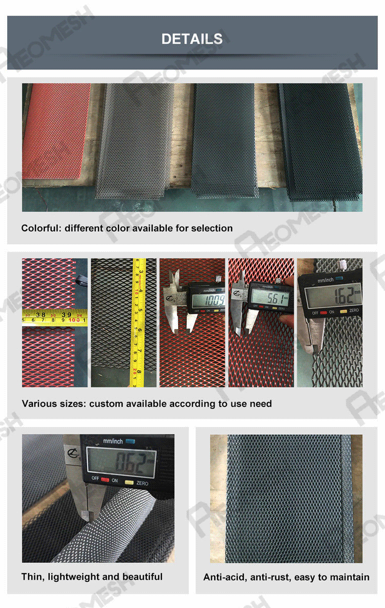 Security Walls galvanized steel Expanded Metal Mesh for walkways