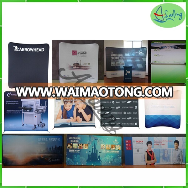 Custom size Tube Frame Fabric Banner stands