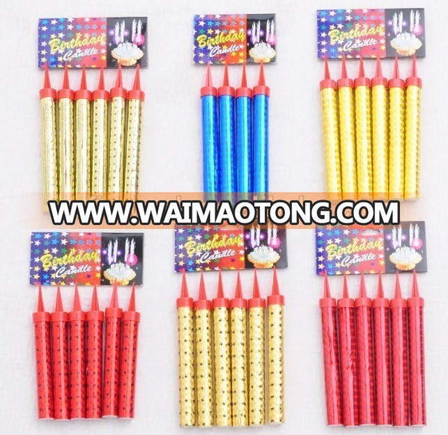 high quality 10 12 15 18 20 30cm 18 20 25 30 35 50s happy birthday cake candle cold fireworks/Indoor party firewor for wholesale