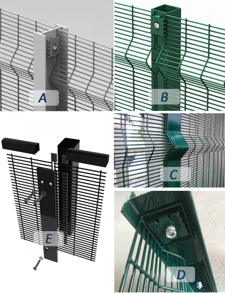 corromesh 358 security fence clear vu view mesh fencing on sale