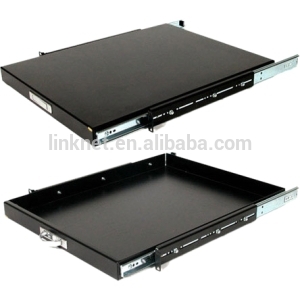 19 inch rackmount 1U sliding network cabinet drawer