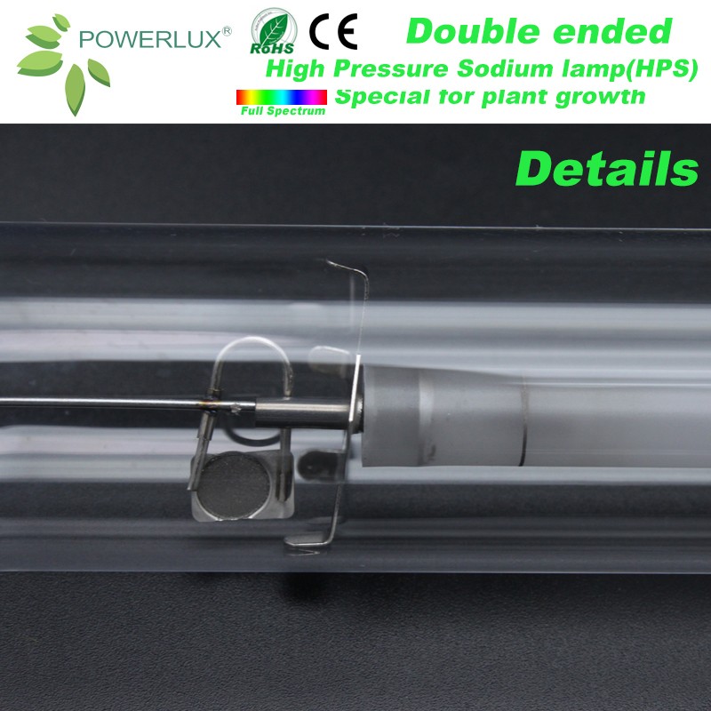 750W DE Double Ended High Pressure Sodium HPS Light Bulb Grow Plant Lamp