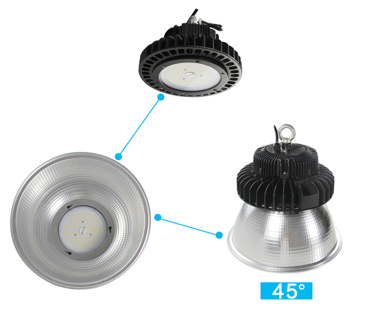 100 watt ufo led high bay lighting CE RoHS certificate industrial wauehouse light