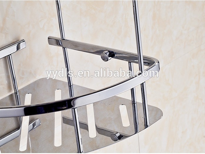 3160B Stainless Steel Bathroom Rack Bathroom Corner Basket Rack