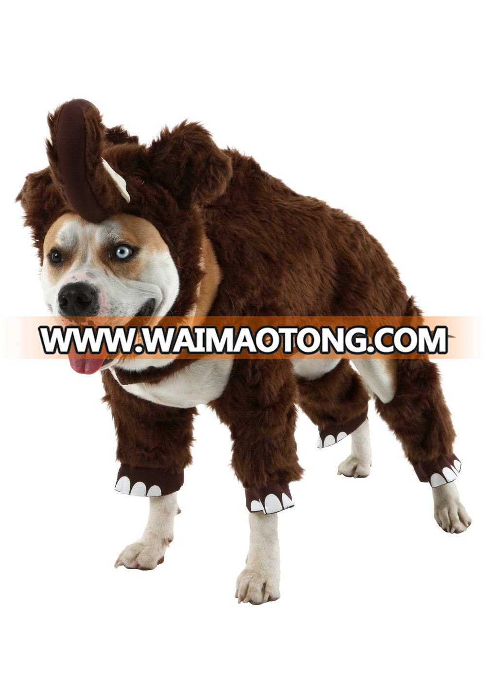 woolly mammoth dog costume ,mammoth pet costume ,mammoth dog suit