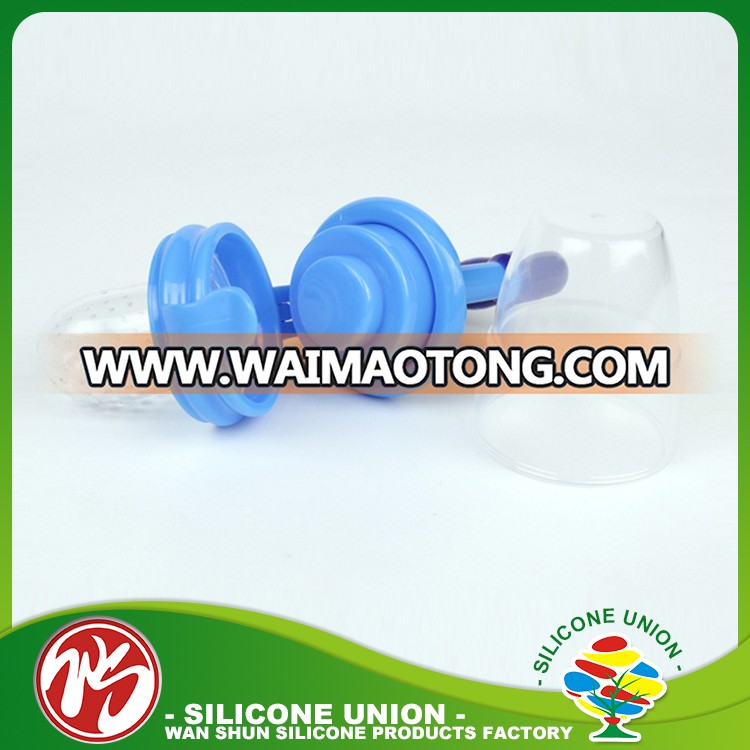 Food Grade Non-toxic Silicone Baby Bottle / Silicone Baby Squeeze Spoon / Silicone Baby Feeder