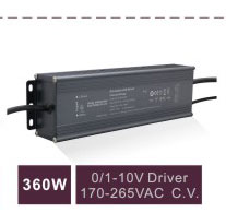 24V 100-277V 3*4A 288W Constant Voltage Triac Phase Cut Dimming LED Driver