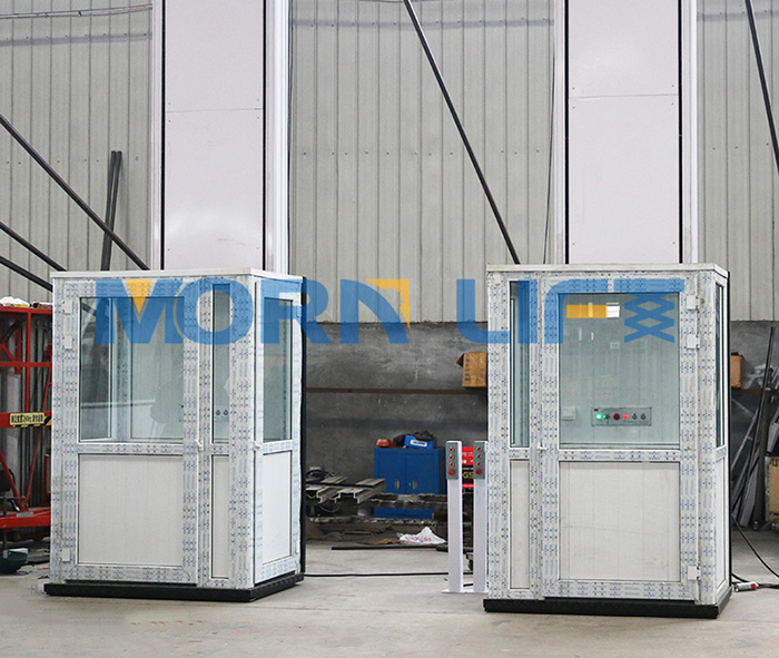 MORN 3.0m indoor and outfoor elevators for homes lift with cabin