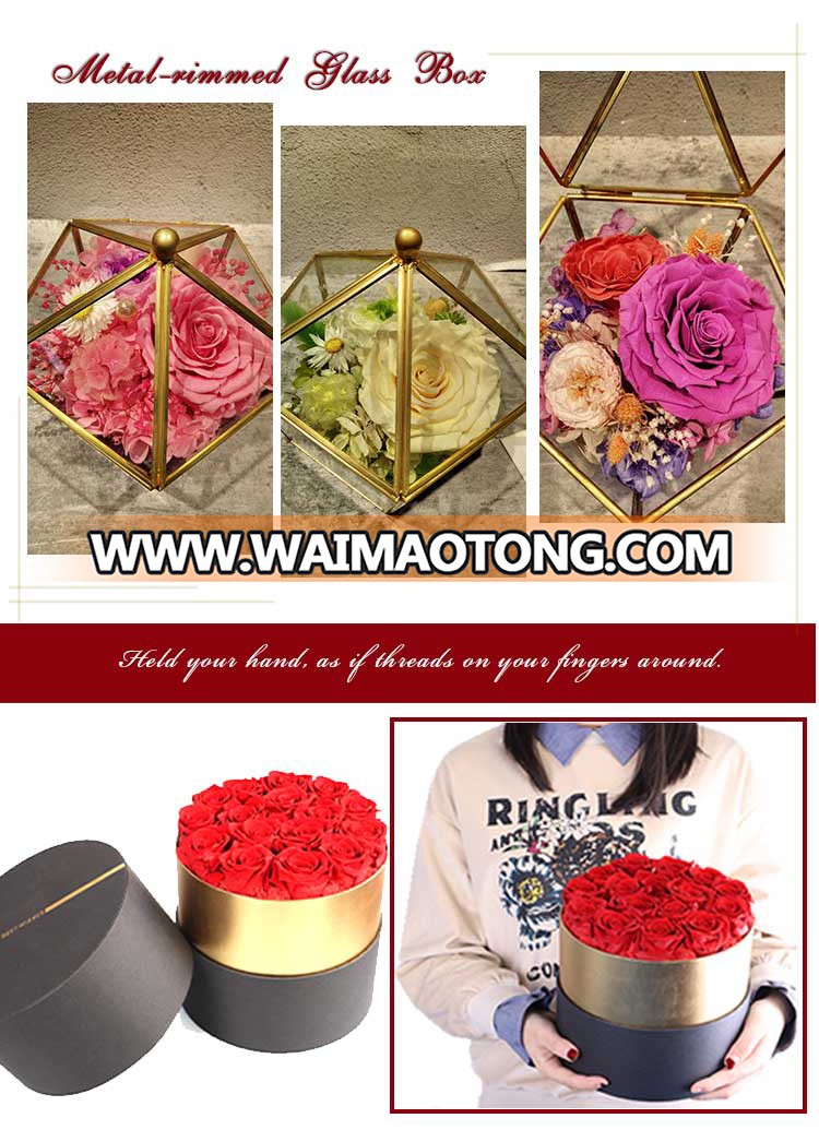 The best gifts for guests,friends,lover,mother,preserved rose in gift box