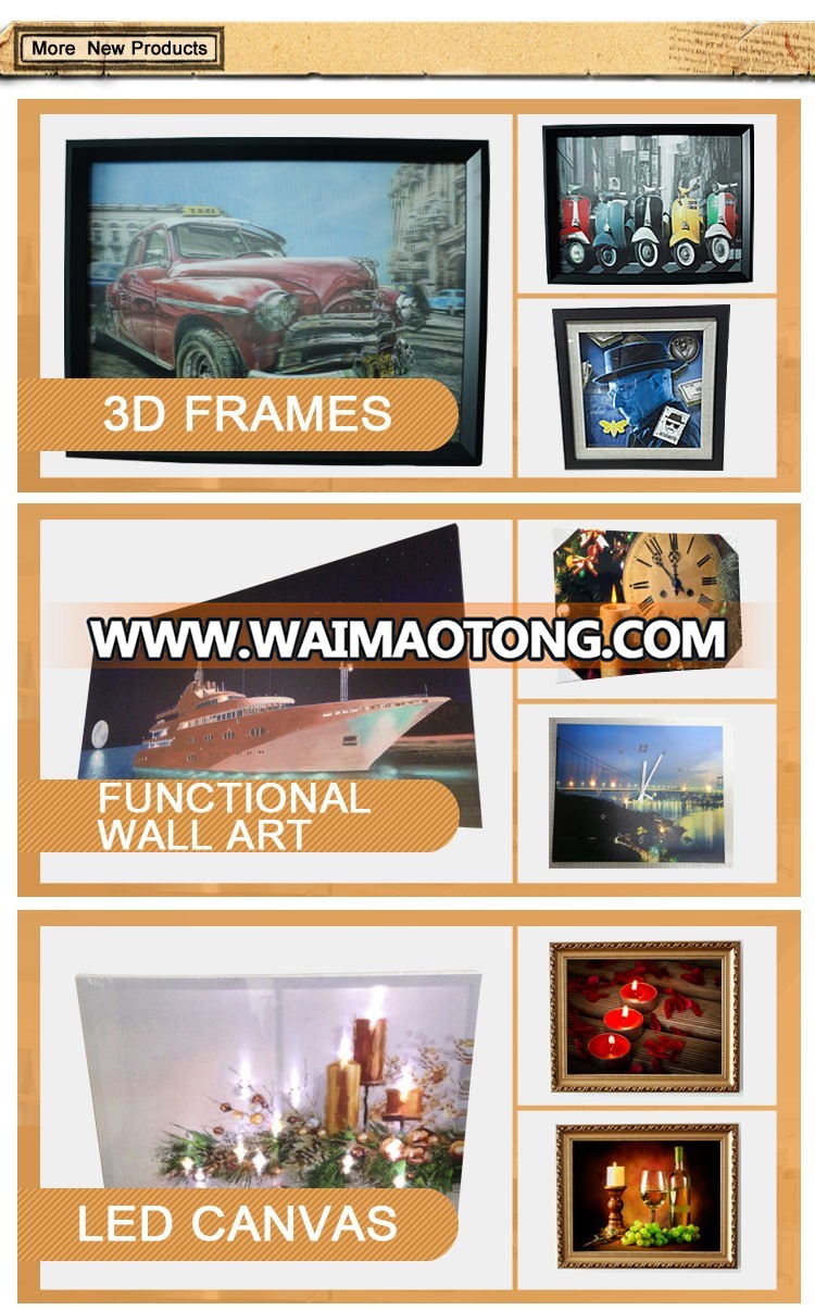 hotel decorative product home goods 3d wall art with low price