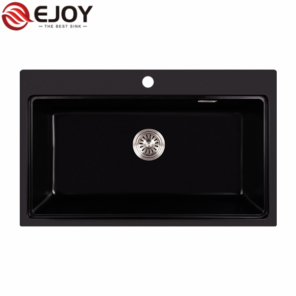 EJOY High Quality OEM/ODM composite quartz kitchen sink NET8048