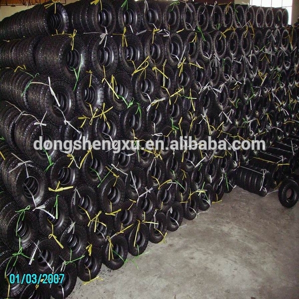 Pneumatic Tyre steel rim wheelbarrow rubber wheel 3.00-8