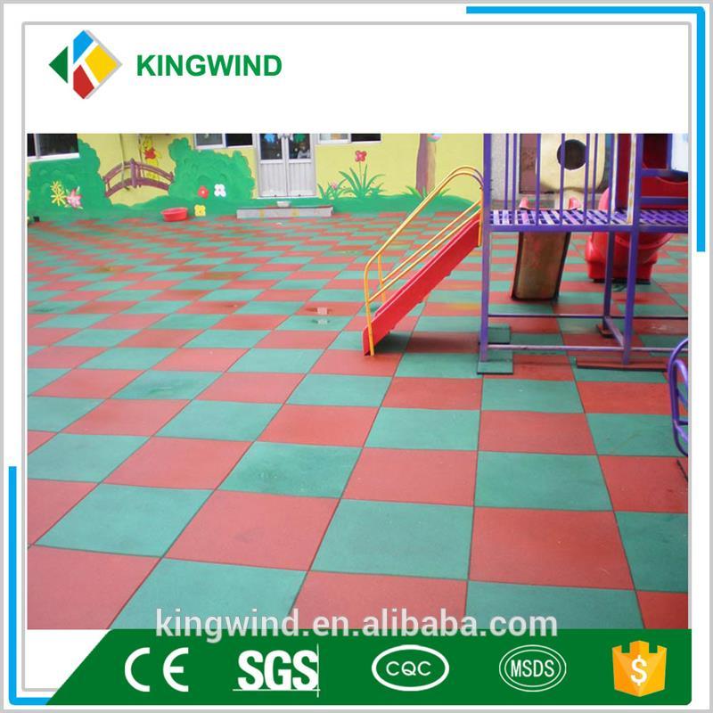 GYM rubber flooring /flag face rubber paver/ rubber tiles