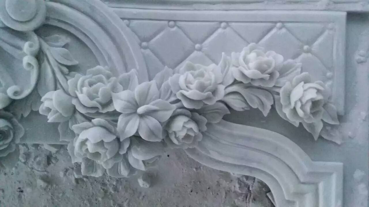 Chinese stone carving for fireplace