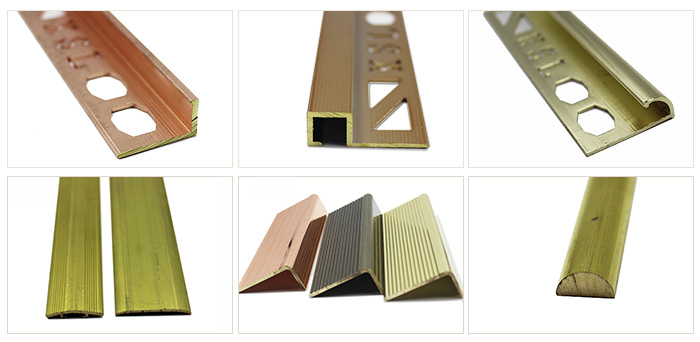 Brass strip wall corner guard brass L shape decorative strip for sale