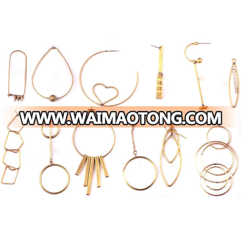 Factory Customized Drop Earring Hot Sale Lady Brass Earring