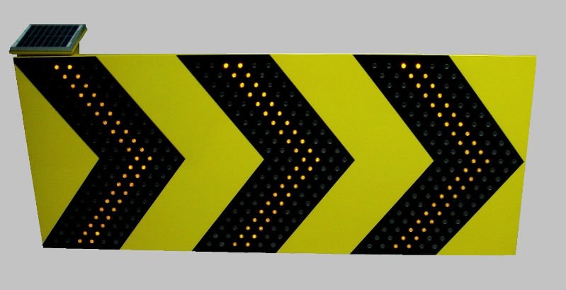 vietnam philippine solar power chevron flashing sign board led traffic lights