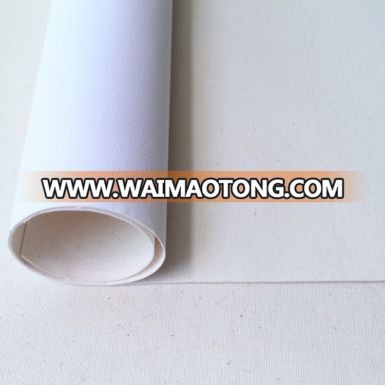 340g Matte poly-cotton Canvas Roll for printing