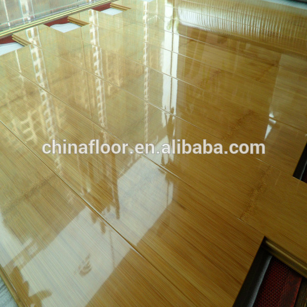 Good quality gloss natural floating bamboo floor