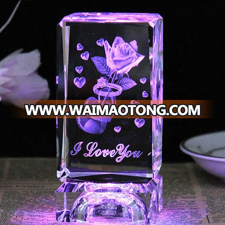 3d laser crystal christian gift ,crystal item