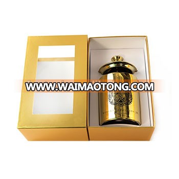 Hot selling empty ceramic candle jars wholesale wedding for candle making