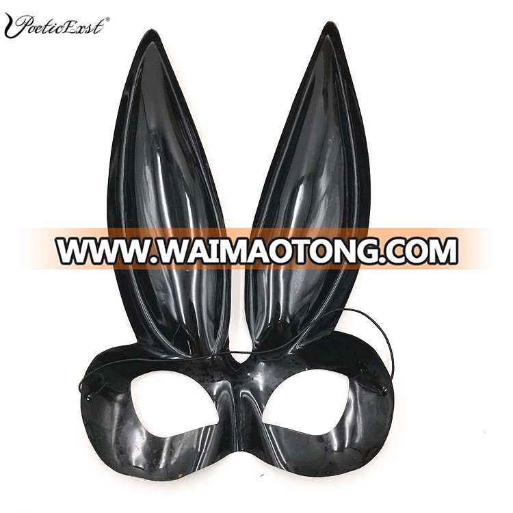 Poeticexst Female Mask Crossdresser Masquerade Bunny Ears Half Face Masquerade Adult Sex Masks