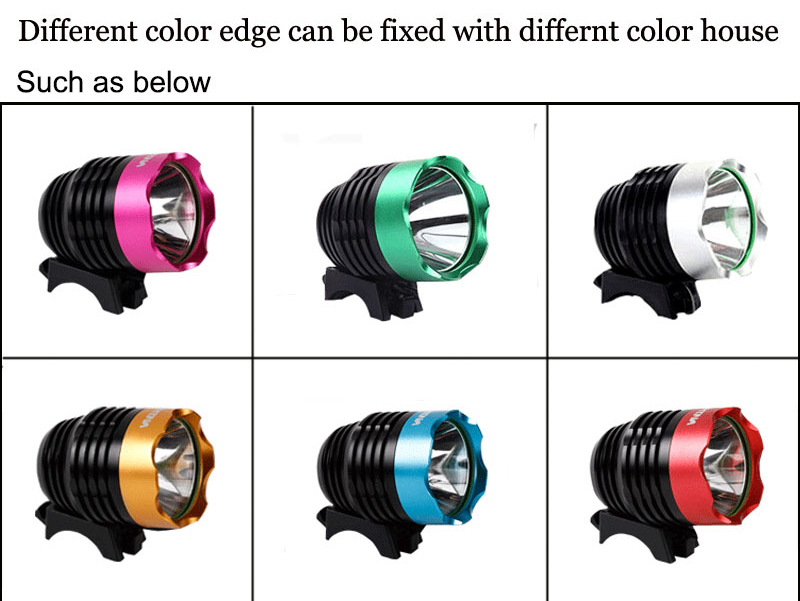 1 x Cree XM-L T6 LED Bike Light 4-Mode Super Bright LED Bicycle Light