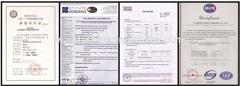 Sound isolation glass wool