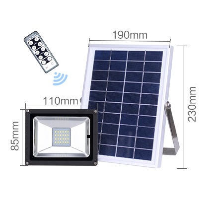 Hooree sl-382A LED Solar Lights Outdoor Security Floodlight 900 Lumen IP65 Waterproof  Auto-induction Solar Flood