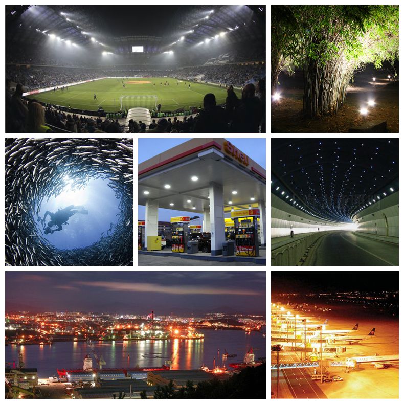 Factory Wholesale Price Waterproof Stadium Plaza Projection 900W Led Landscape Light Outdoor