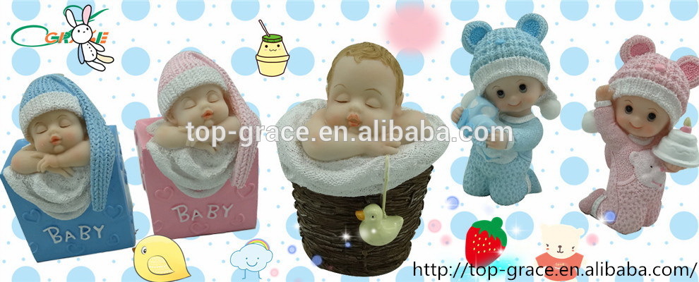 resin sleeping baby cake decorating accessories