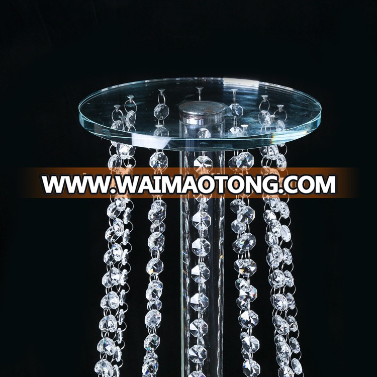 wholesale crystal wedding centerpiece 70cm table chandeliers floral candelabra