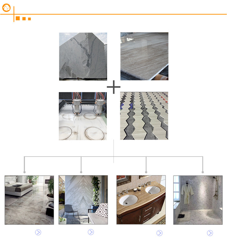 East White Marble Slab China Natural Stone Oriental White Marble was named china Statuario Venato