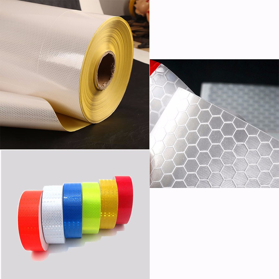 Colorful PVC Microprism Adhesive Reflective Film