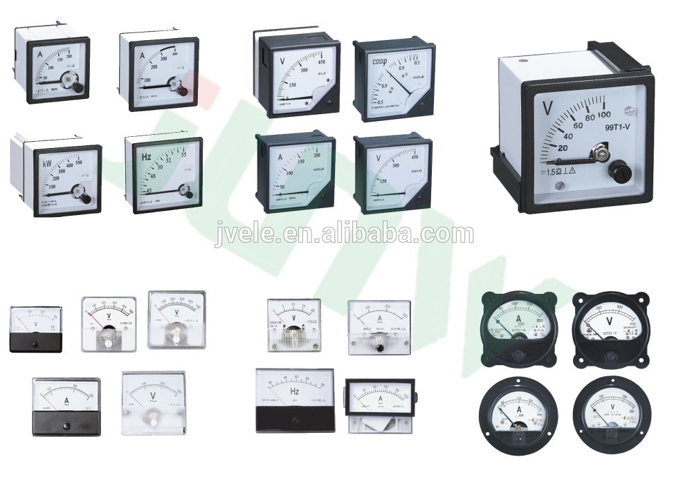 To Supply 72*72 96*96 AC DC Electronic Digital Voltmeter /Analog Wattmeter/Panel Voltage Meter