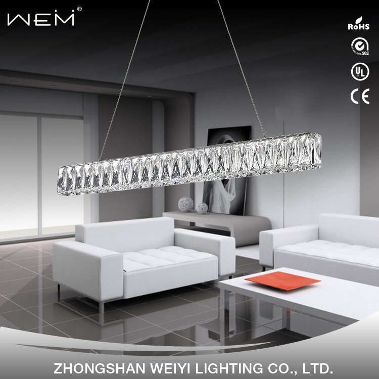 Modern Luxury Hotel Home K9 Crystal Chandelier Led Decorative LED Pendant Light