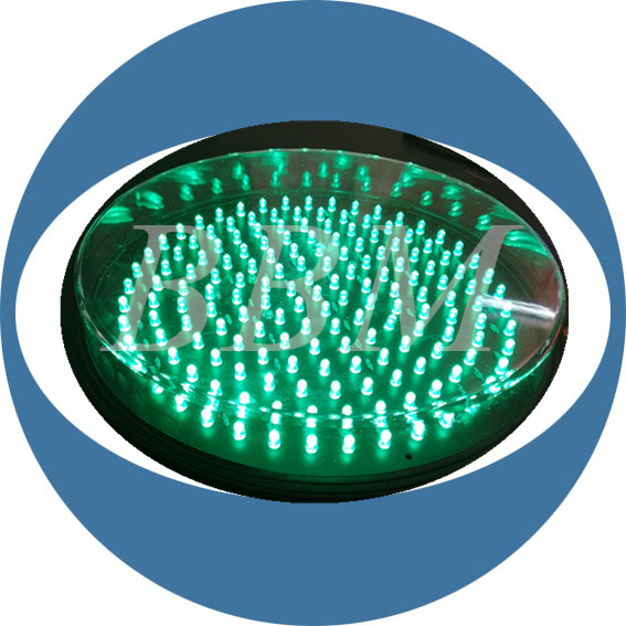 High quality green clear lens led traffic sign core