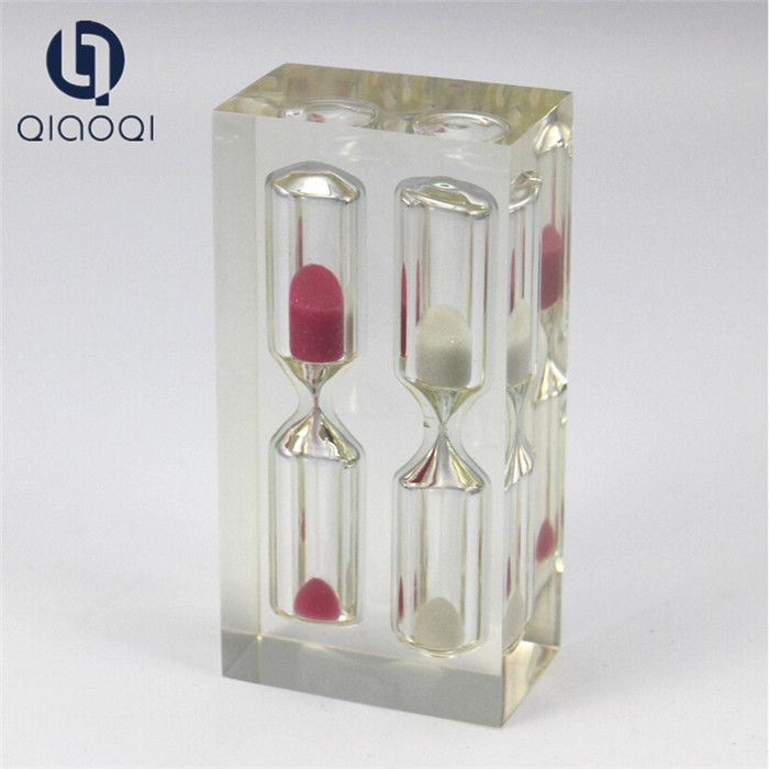 Promotional 3 4 5 minutes rotation waterproof shower hourglass sand timer sauna sand clock