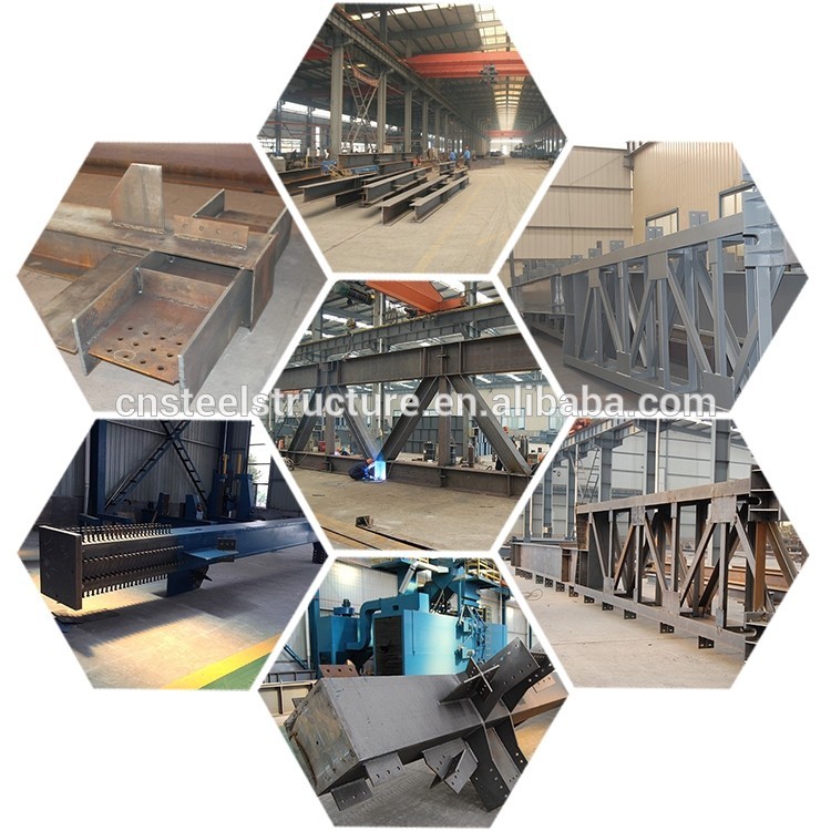 2018 new design prefabricated steel workshop design with CE certificate