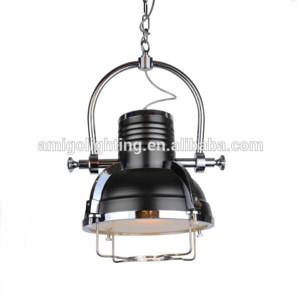 loft vintage Industrial hanging pendant light YP815 YP817 YP818 in chrome