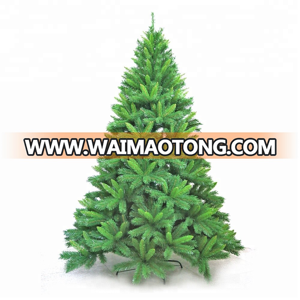 Wholesale artificial 100% recycled PVC Christmas tree with BSCI factory