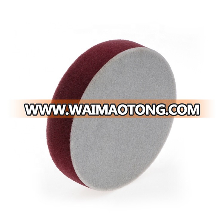 Car Body Care Products Polyurethane Polyester Sponge Waxing Buffing pads Auto foam Polishing Wheel Pad