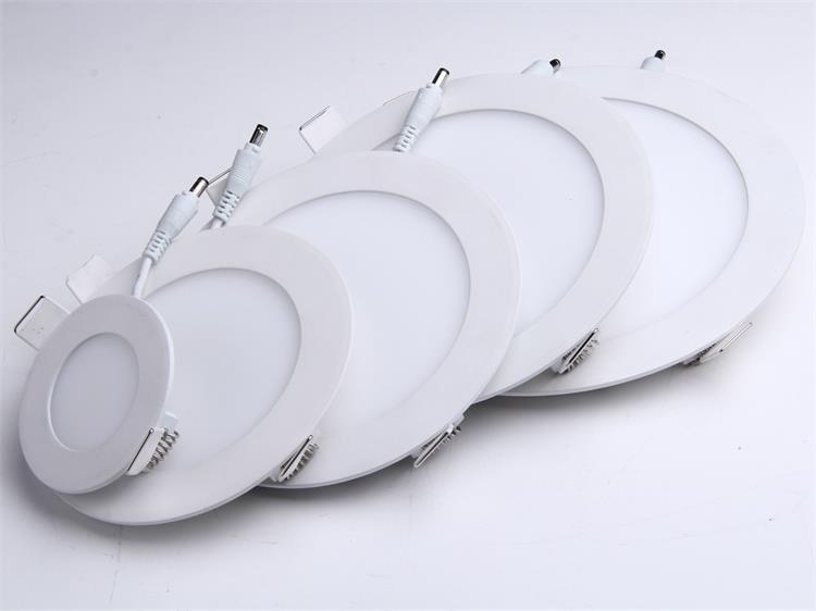 High Brightness SMD 3w 6w 9w 12w 18w 24w Round Led Panel Lamp Price