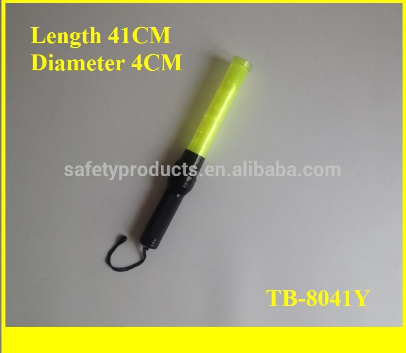 road safety yellow police led baton light