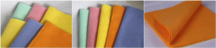 Super absorbent multi-purpose household cleaning use viscose polyester needle punched germany nonwoven clean cloth